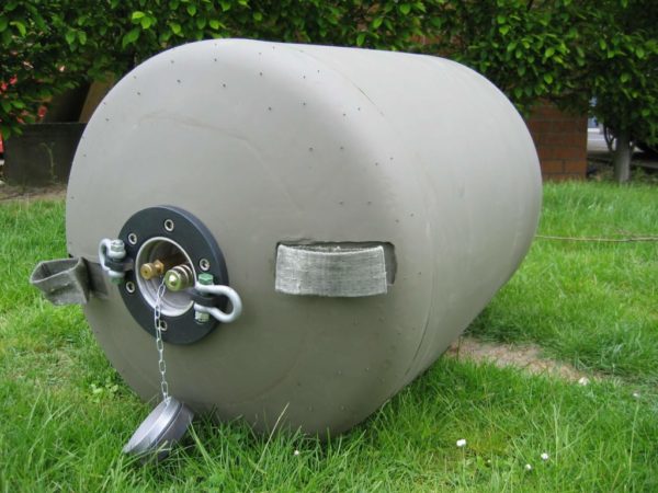 flexible aero portable fuel tank